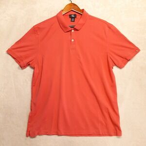 Calvin Klein Mens Polo Shirt Sz.Large/Pink/Soft Cotton/Casual